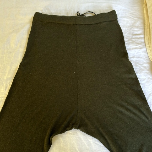 l.a.m.b. Drop Crotch Harem Silk/Cashmere Joggers - Picture 4 of 8
